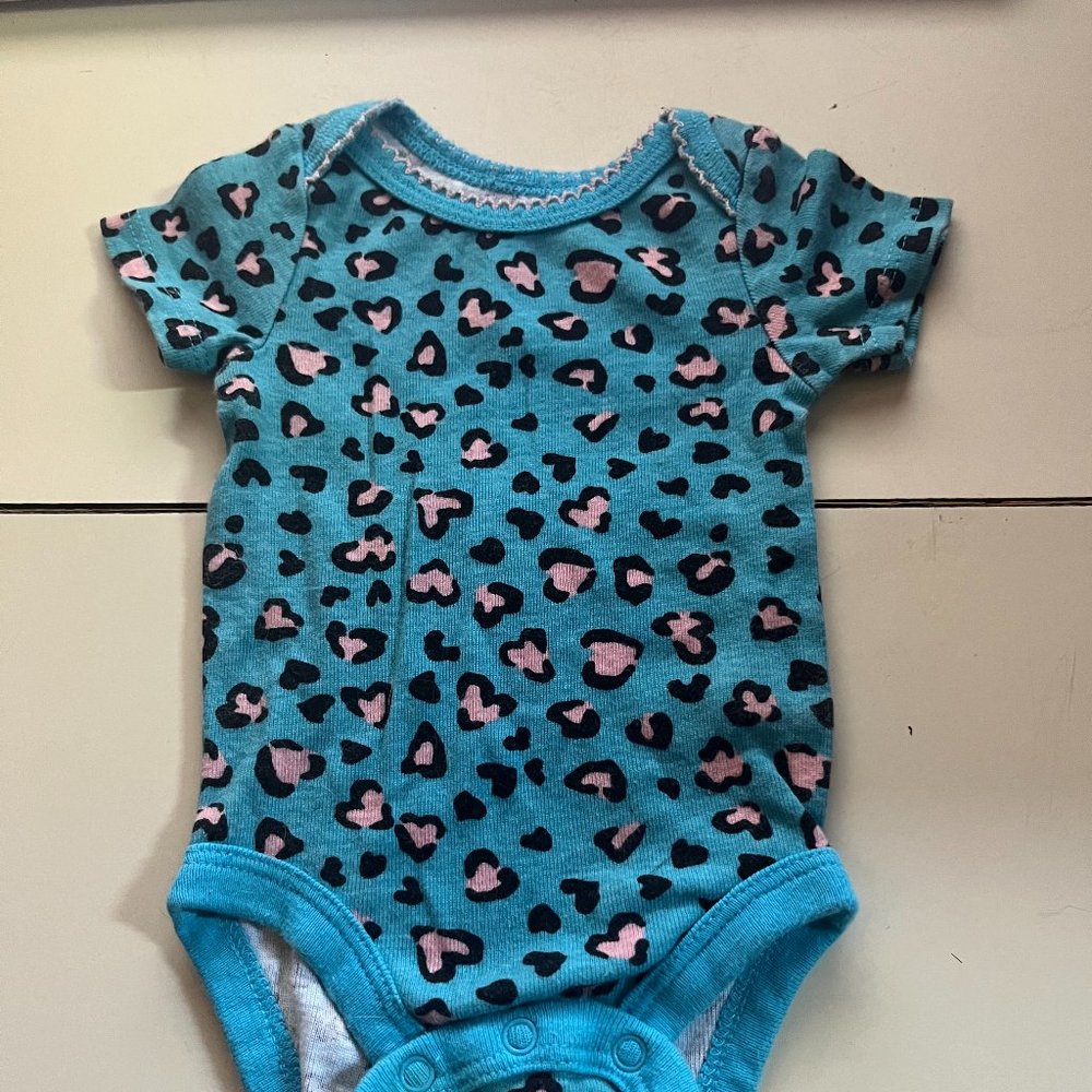 Cheetah Print Onesie